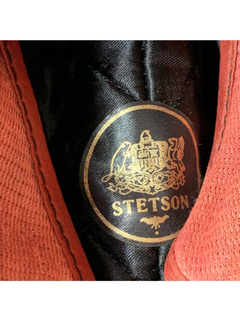 Vtg Stetson Faux Fur Fedora Winter Hat Russian Style Feather Banded Tan Brown - Picture 3 of 12